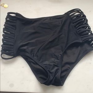 MNG bathing suit bottoms high rise